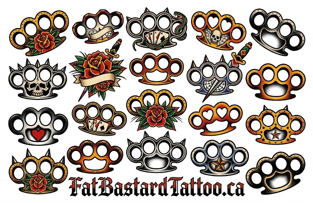Original flash sheet by Seamus at Fat Bastard Tattoo