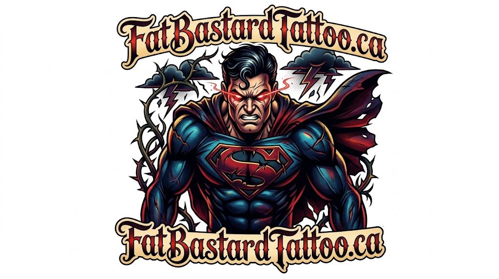 Original flash sheet by Seamus at Fat Bastard Tattoo